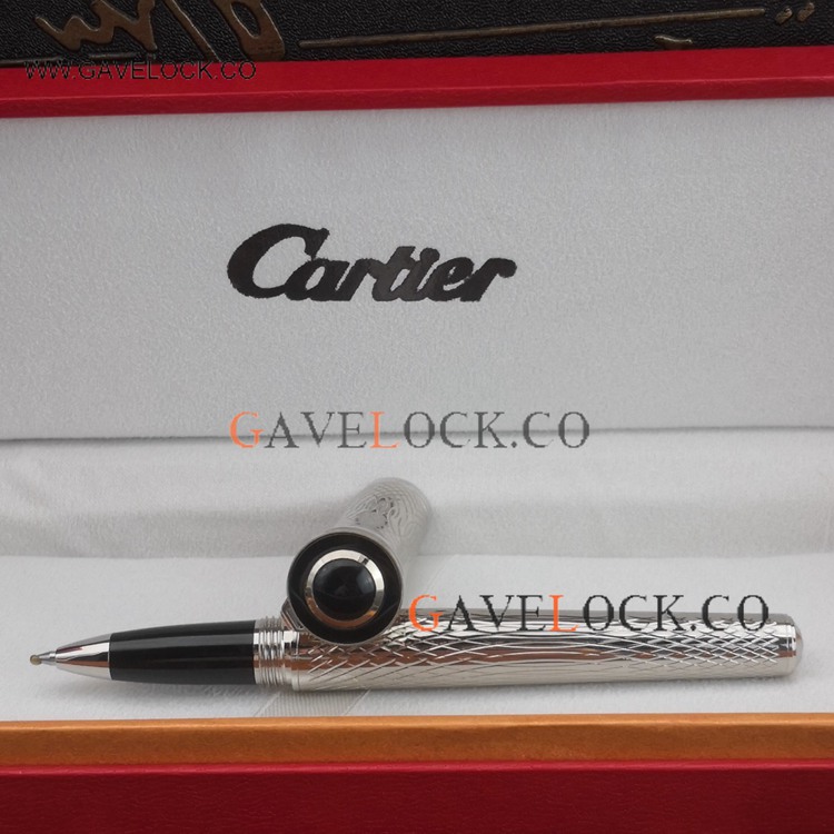 Copy Cartier Silver Rollerball Pen Limited Edition